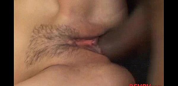  all of her holes get plugged by black cock 17